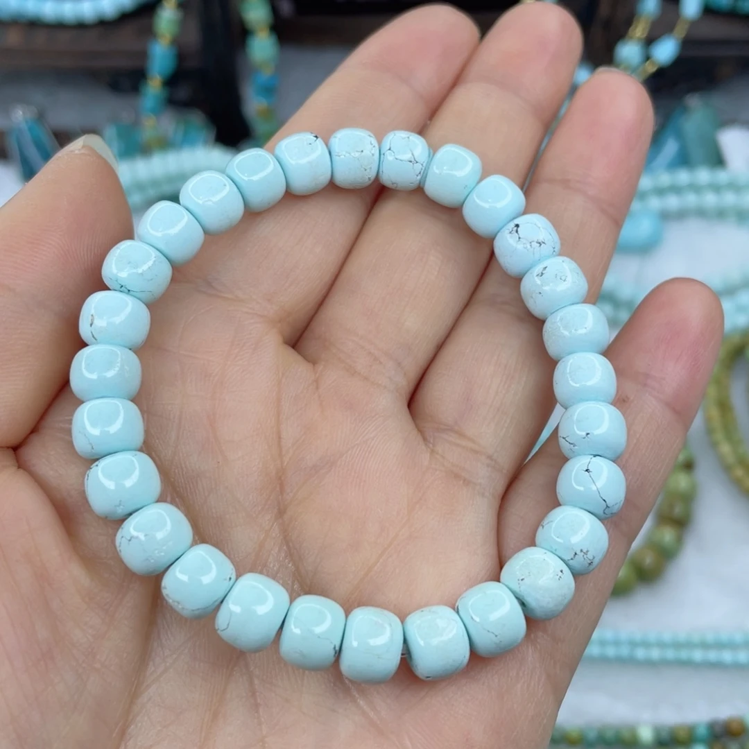 绿松石未镶嵌颈饰