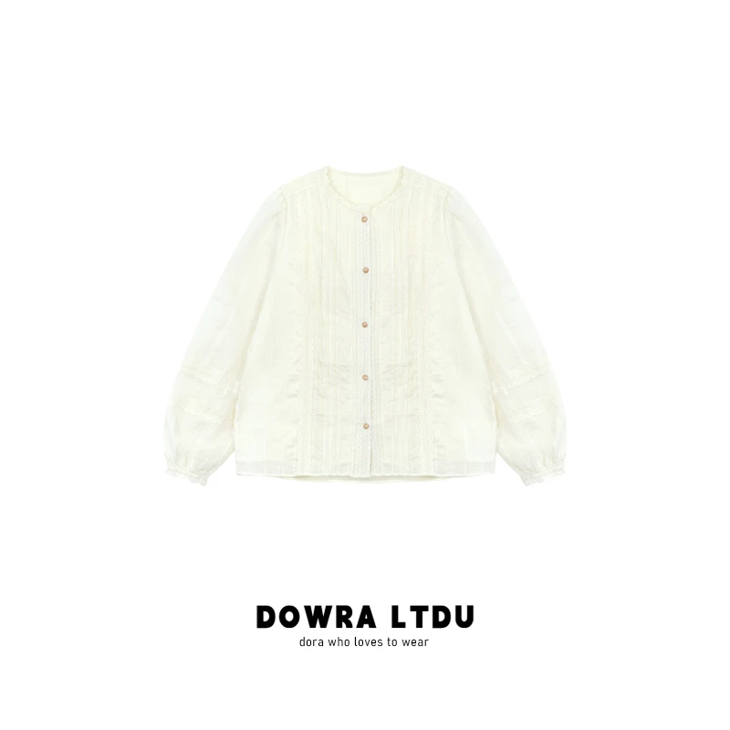 朵拉【】2025年春季新款圆领百搭外套YHX-2905