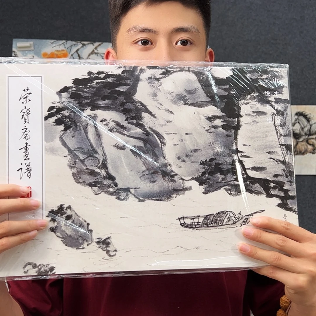 书法（vv）山水卷 画谱 书画