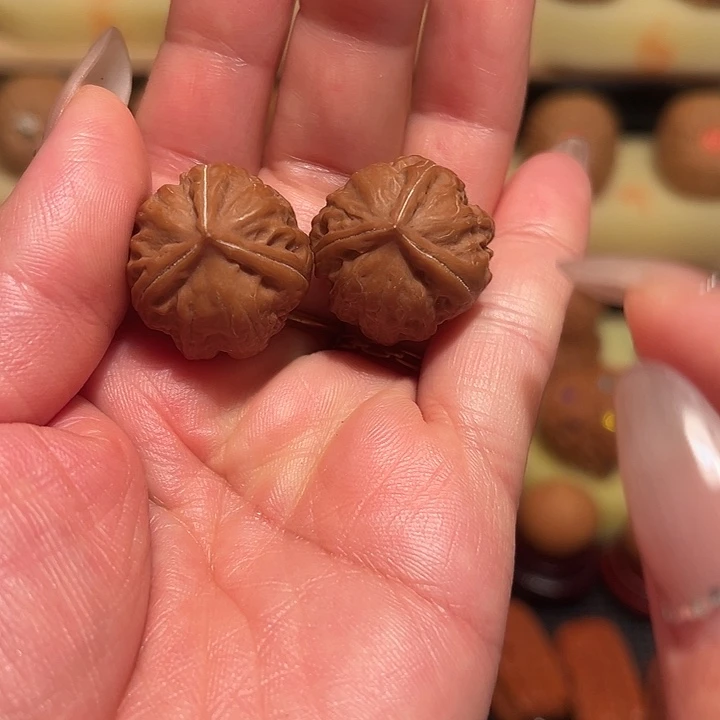 吊坠桃核精品三棱88尺