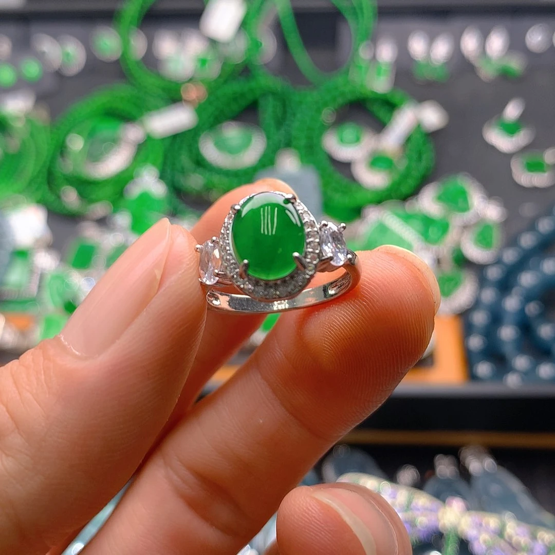 未镶嵌手链翡翠翡翠