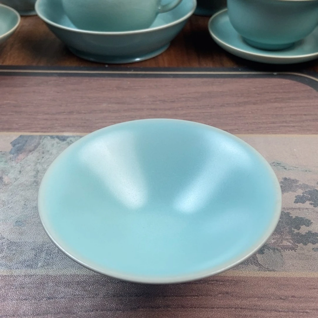 摆件瓷原产地原矿汝瓷～茶器