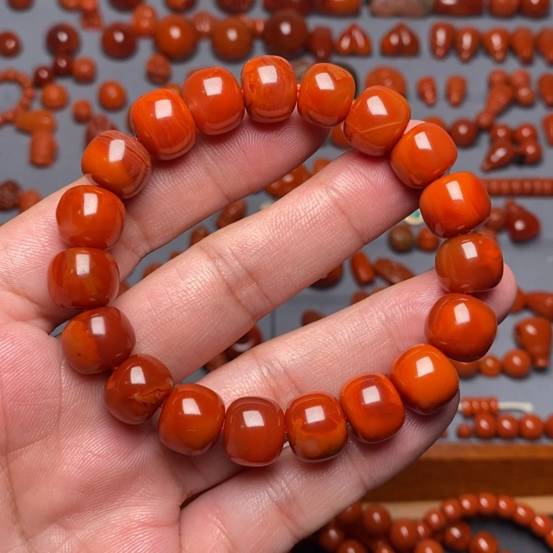 南红玛瑙精工火焰纹老型11.5➕尺寸未镶嵌