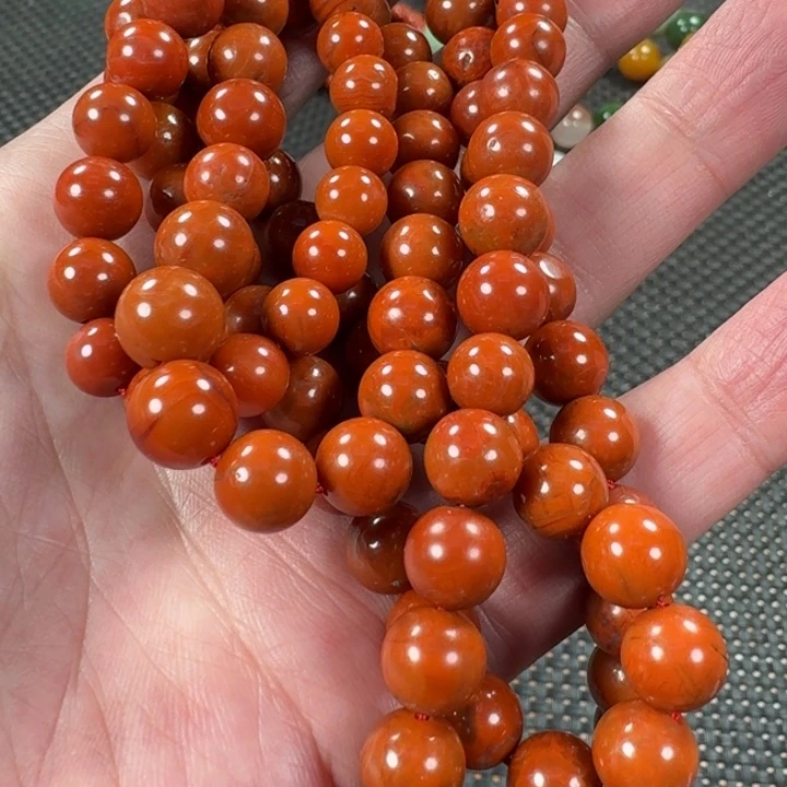 南红玛瑙手链未镶嵌