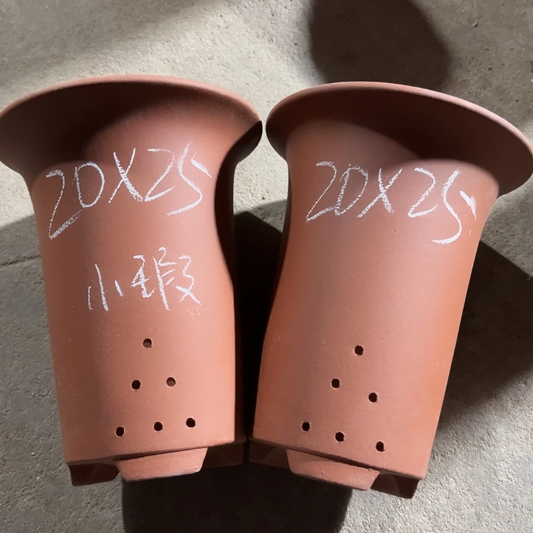 花盆紫砂宜兴紫砂花盆2只