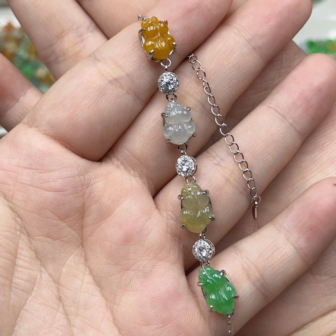 手链翡翠未镶嵌翡翠