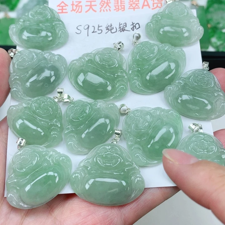 翡翠银S925镶嵌颈饰多样性发其1