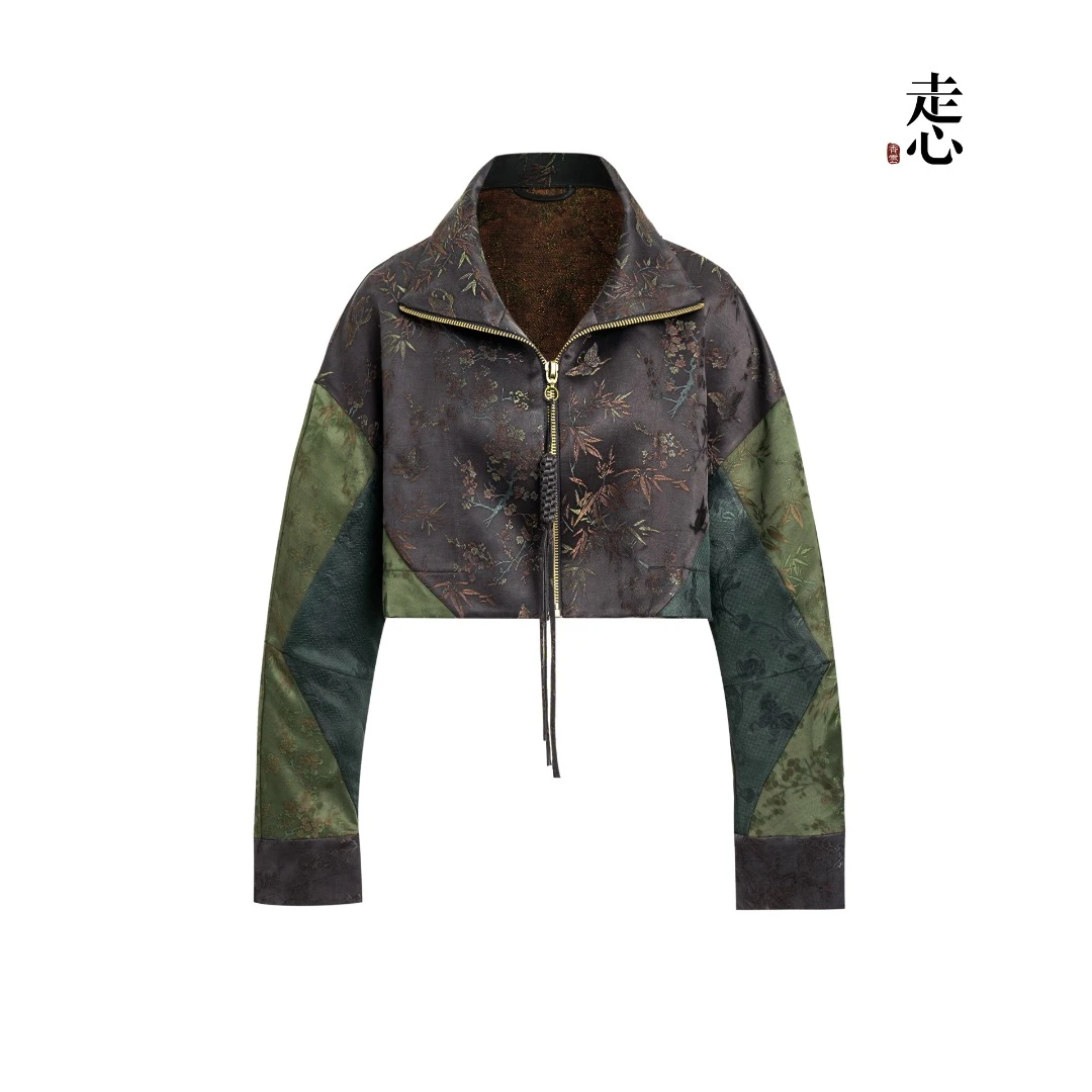 【走心非遗】拼色香云纱上衣外套24ZY41160226