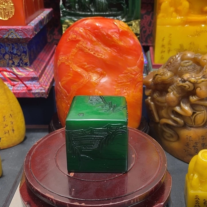 寿山石印石篆刻印章引首章闲章姓名章生日礼物