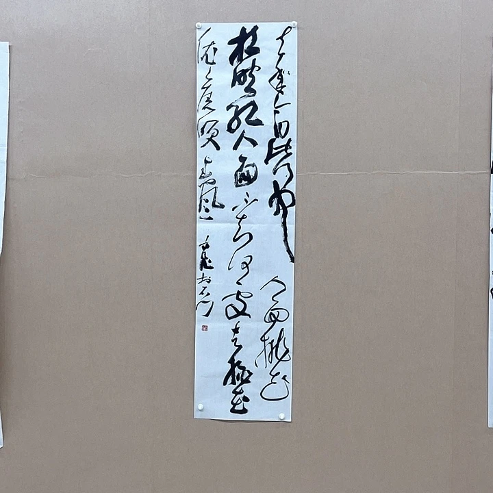 书法古飞138*34㎝山西 书法硕S