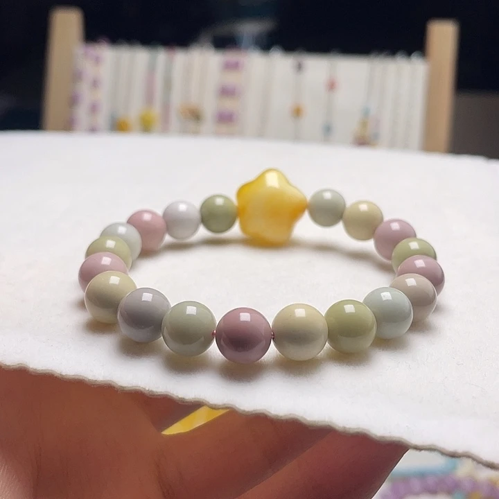 蜜蜡未镶嵌裸石蜜蜡手串
