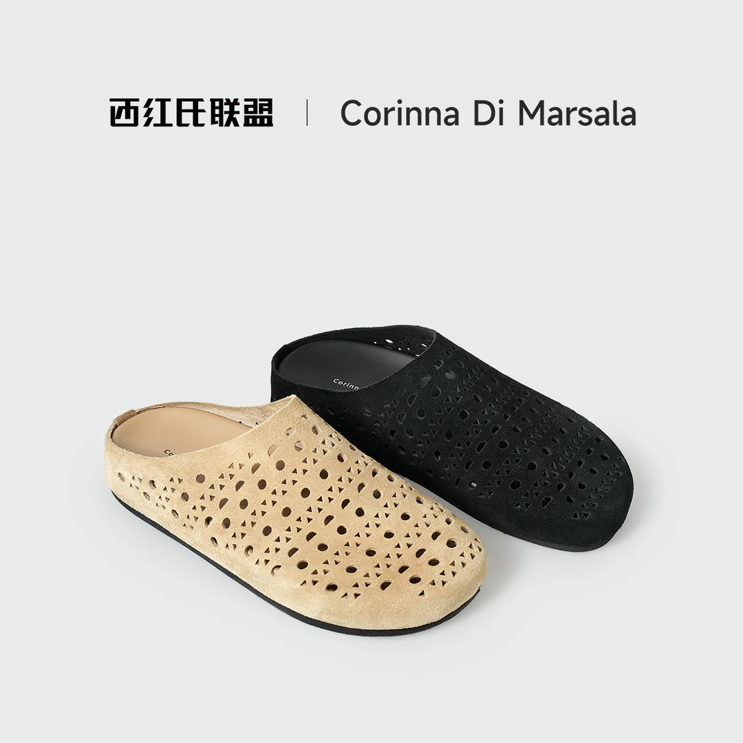 【小马＆大壮】【西红氏联盟】夏季沙滩防滑勃肯拖鞋跟高1cm半码拍大