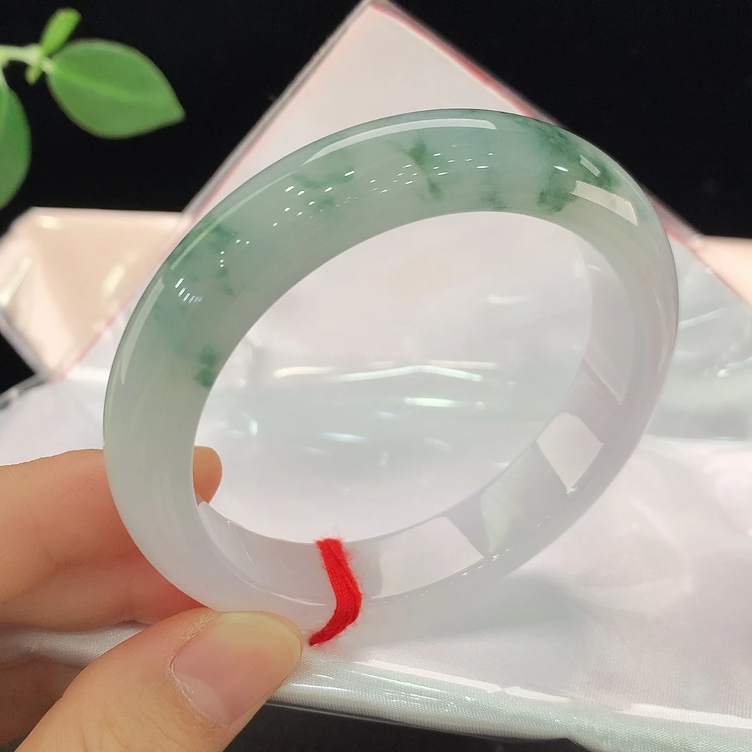 翡翠未镶嵌手镯0035