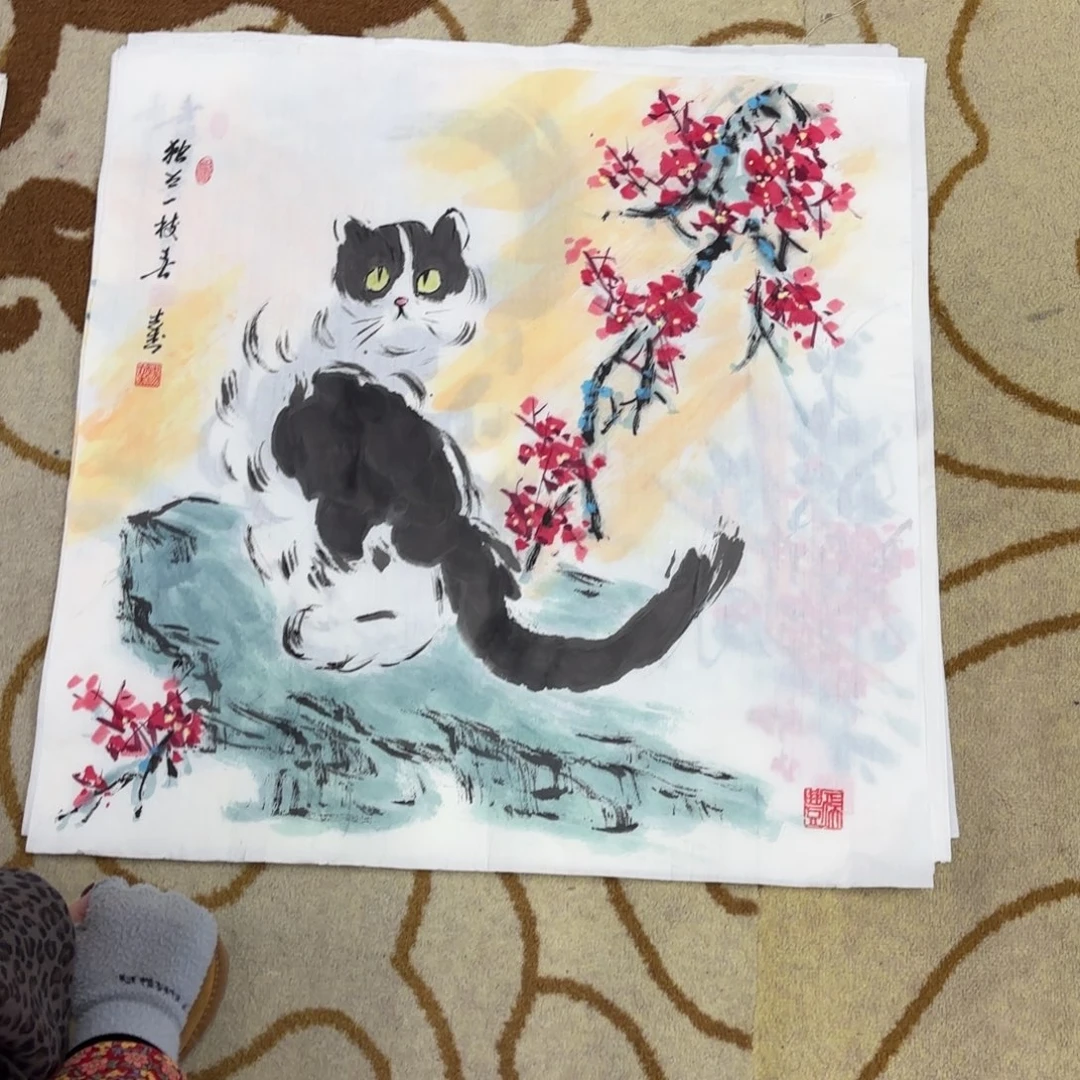 国画杨志杰四尺斗方艺