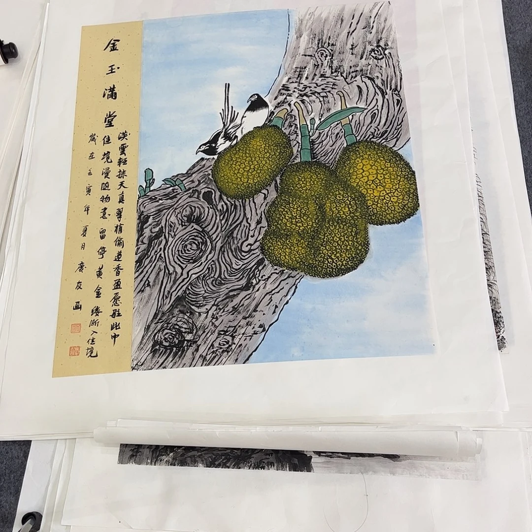 国画D国画单幅任发