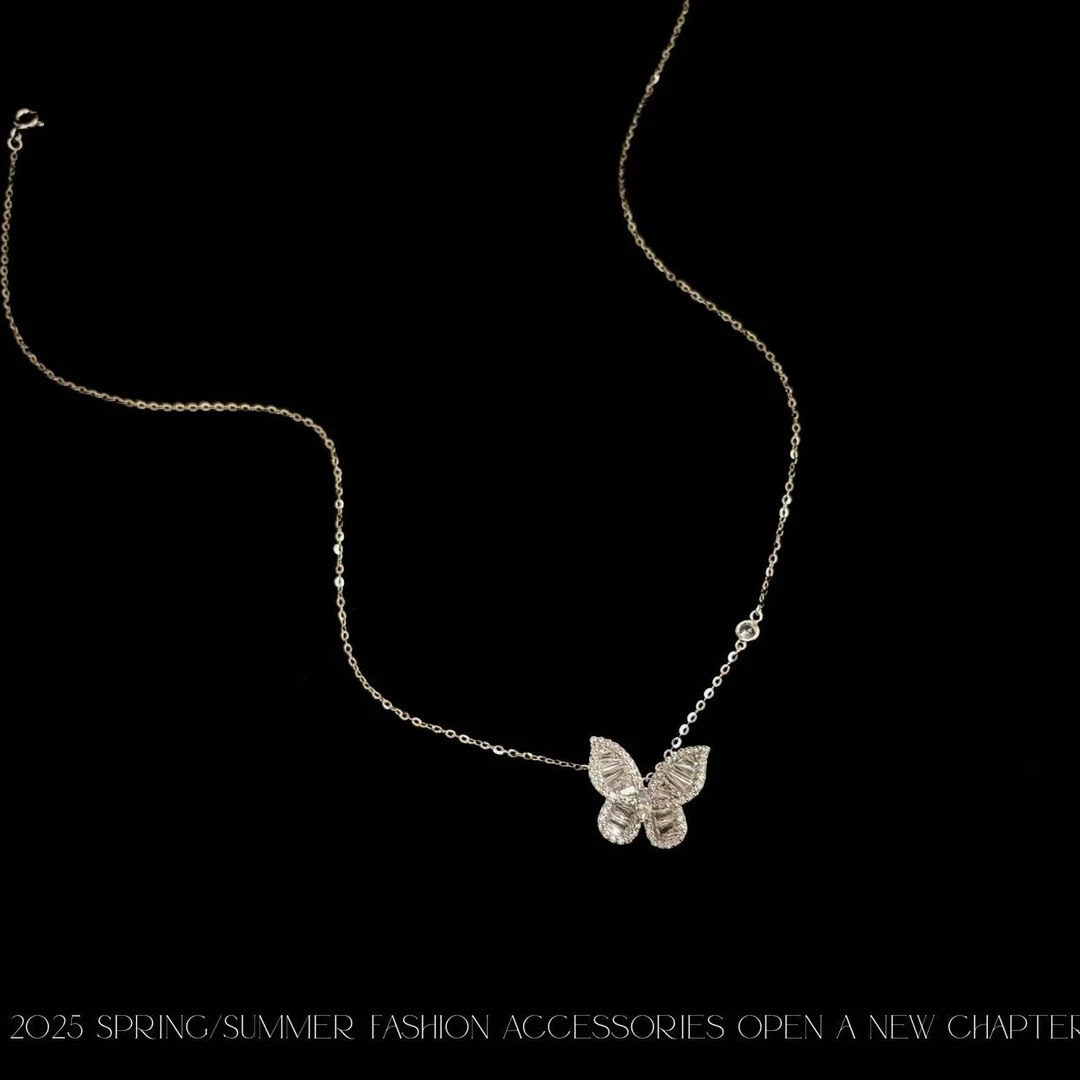 坠链均925银 镀k金 2025新款C5070【铂雅时尚】铂堡俪 BOBAOLI 项链