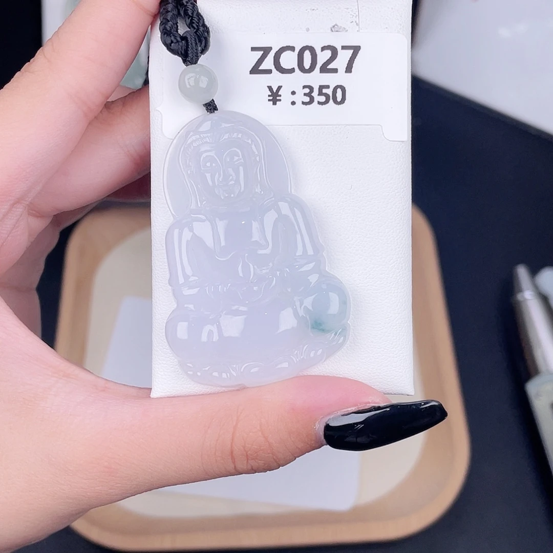 翡翠未镶嵌颈饰ZC027