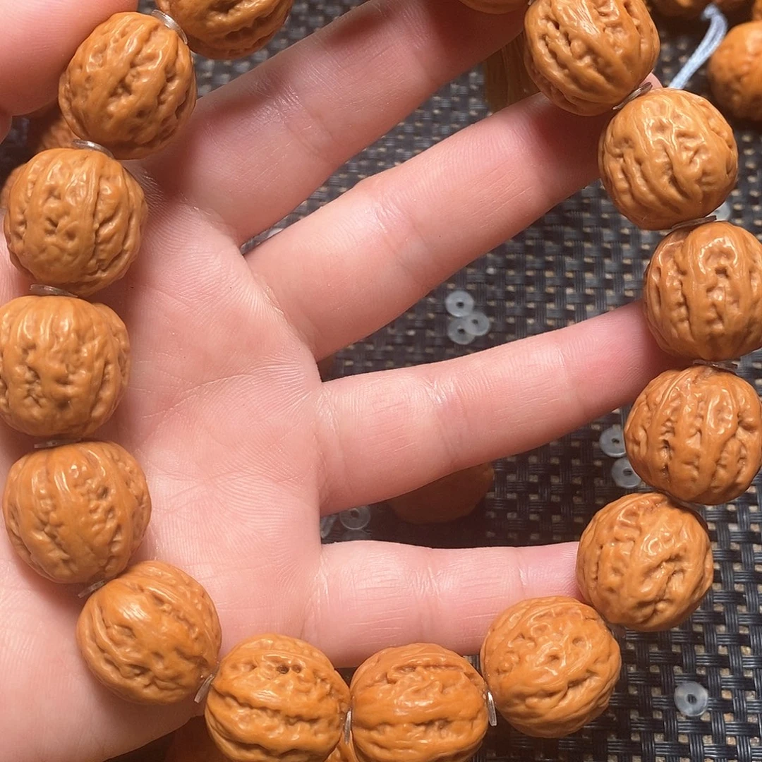 文玩核桃手串小八棱