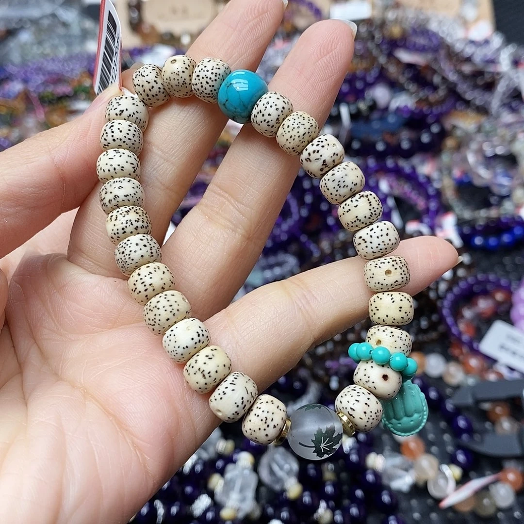 水晶手链未镶嵌多样性发一