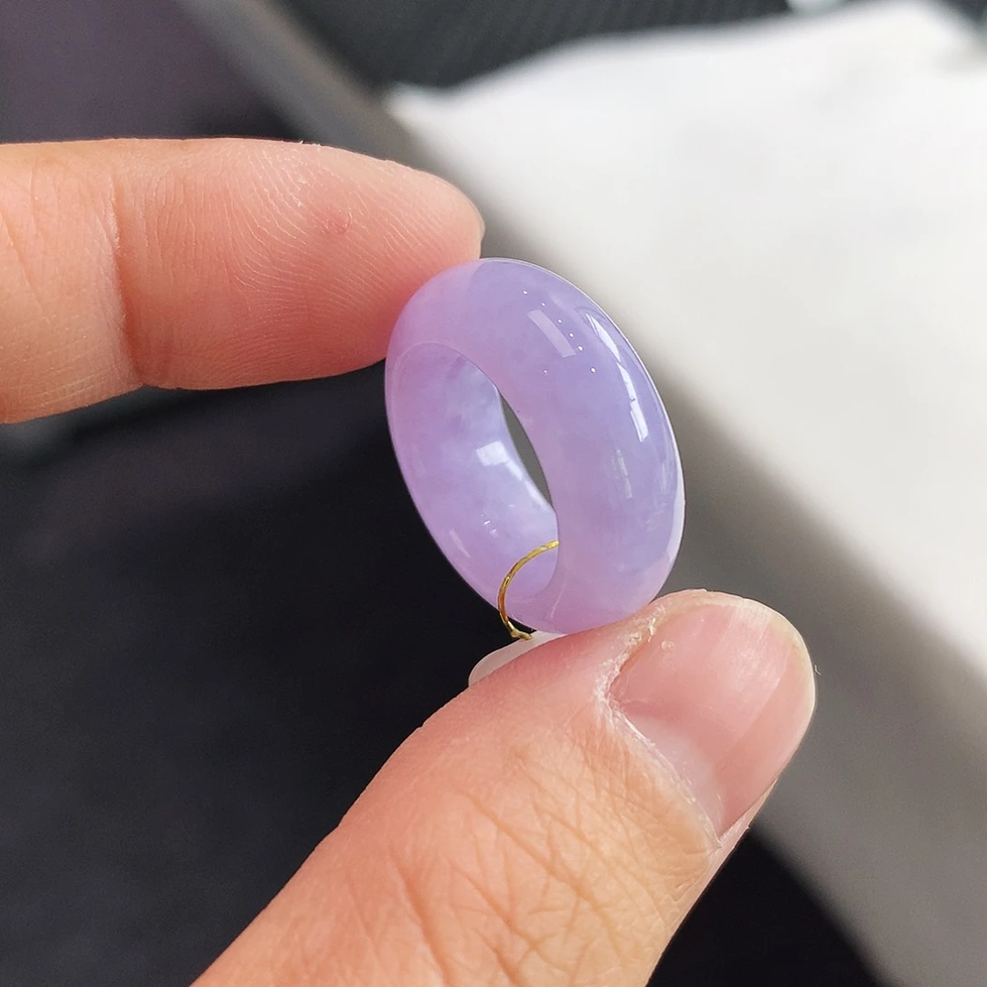 翡翠未镶嵌戒指7号