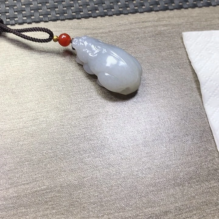 和田玉未镶嵌颈饰貔貅
