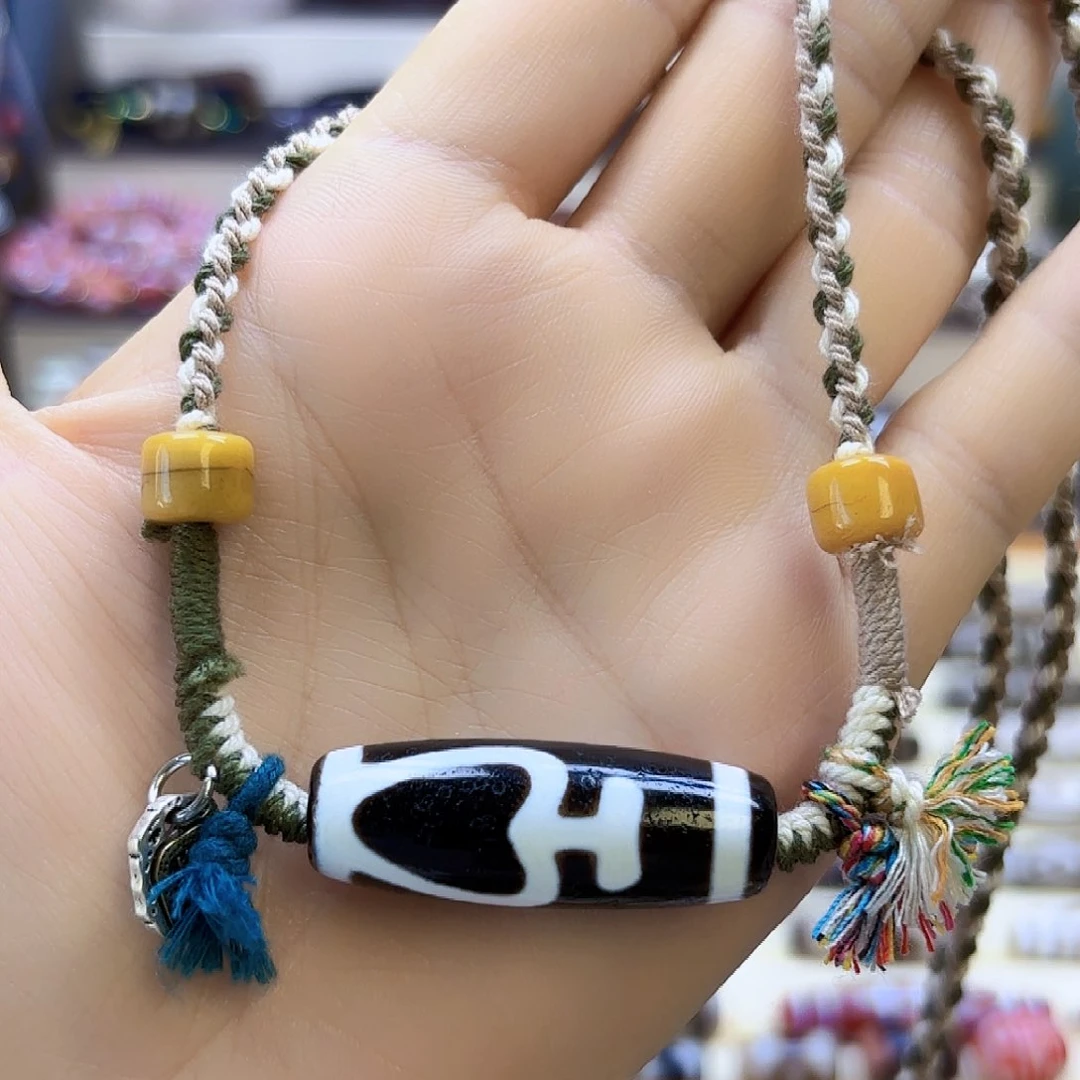 玛瑙/玉髓颈饰合金
