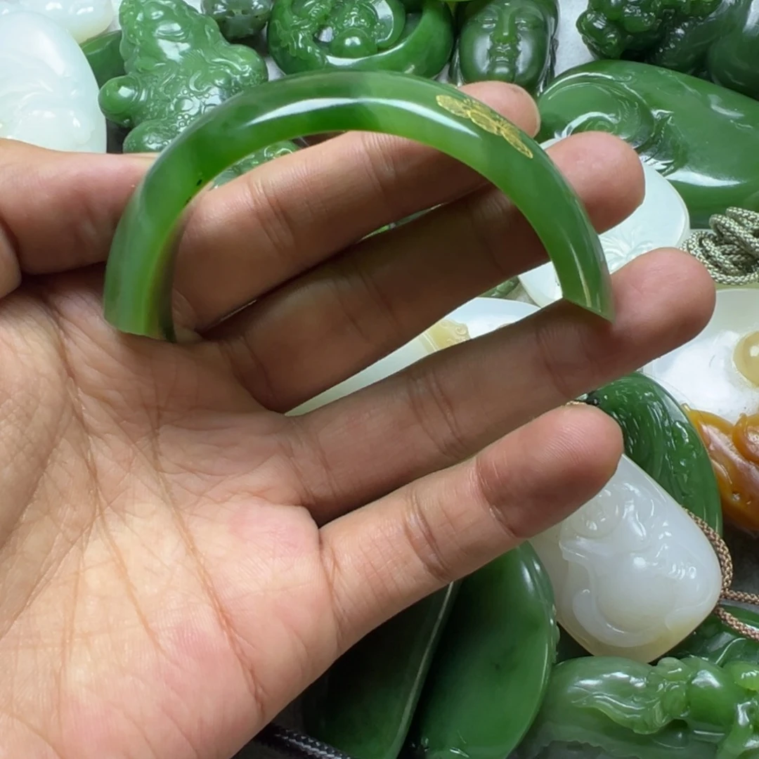 【闪购商品】和田玉挂件未镶嵌满****，