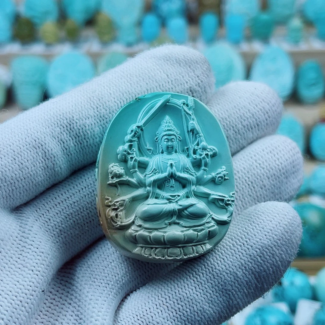 绿松石未镶嵌珠宝奇石