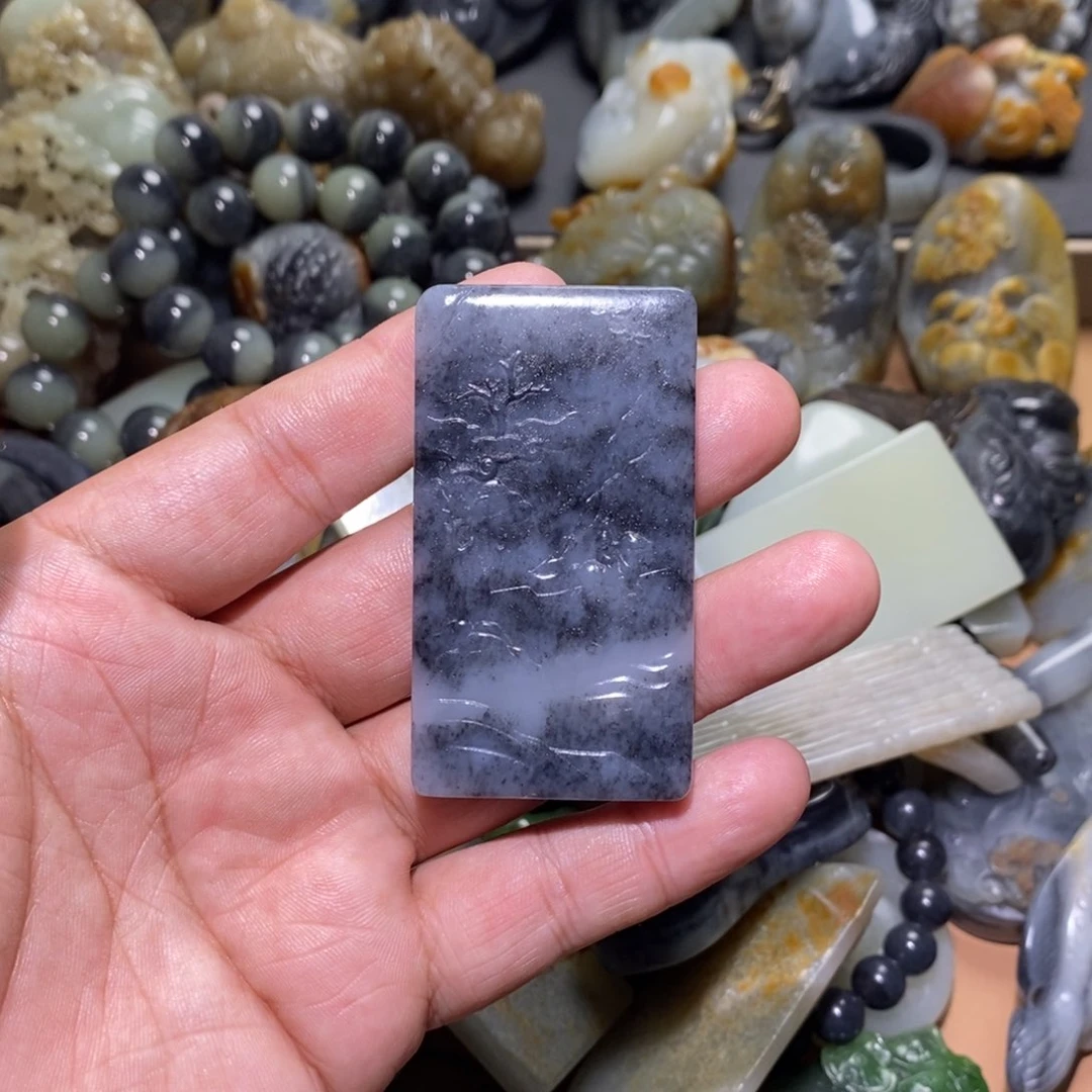 未镶嵌和田玉挂件