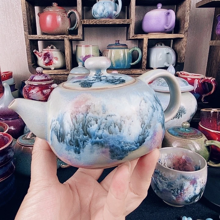 中国神后钧瓷茶具