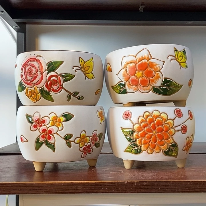 韩式多肉植物花盆