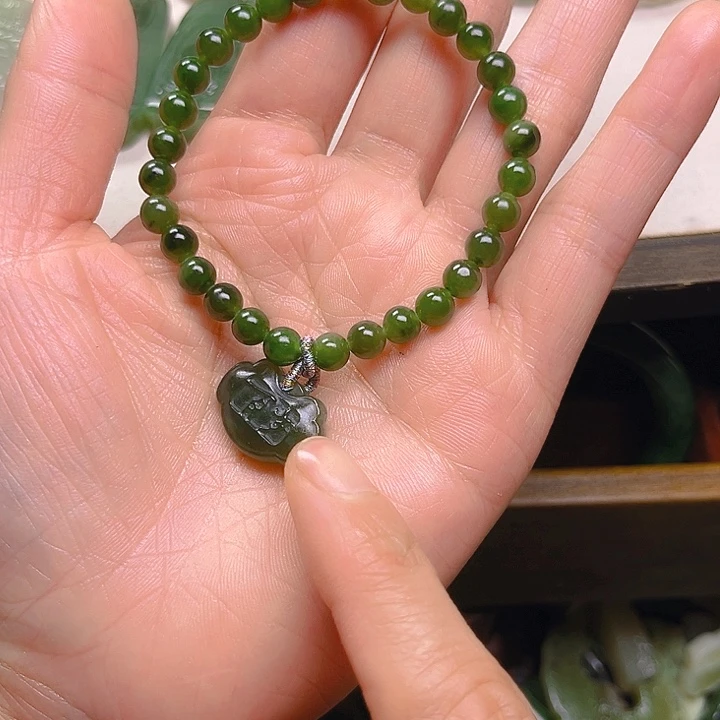 未镶嵌和田玉珠宝半成品轻**写