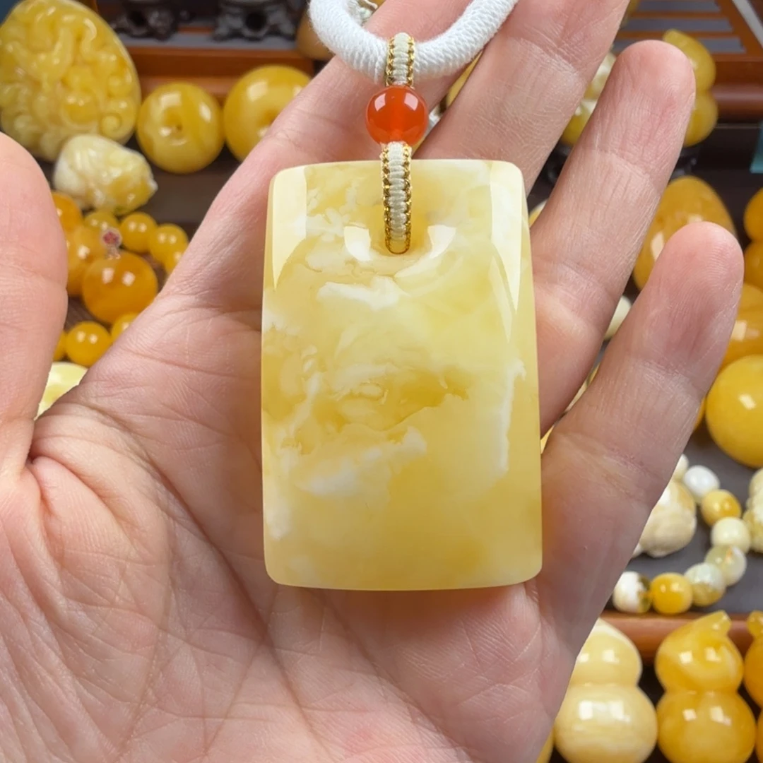 未镶嵌颈饰琥珀纯天然琥珀蜜蜡无优化