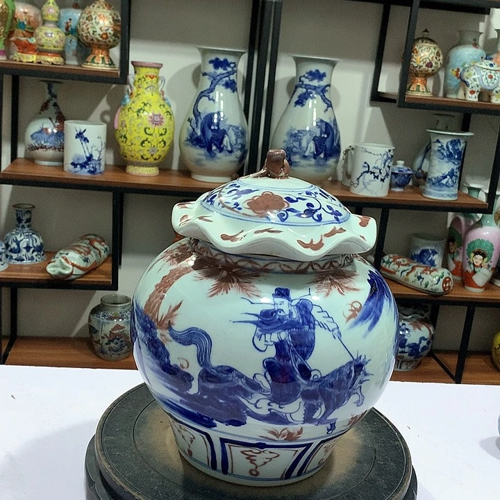摆件博古架陶瓷摆件