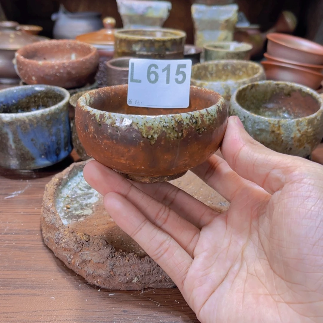 纯手工制作柴烧纯手工制作柴烧杯615