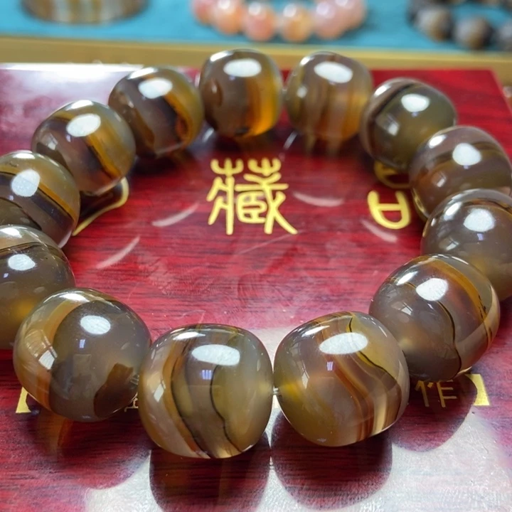 未镶嵌手串玛瑙/玉髓