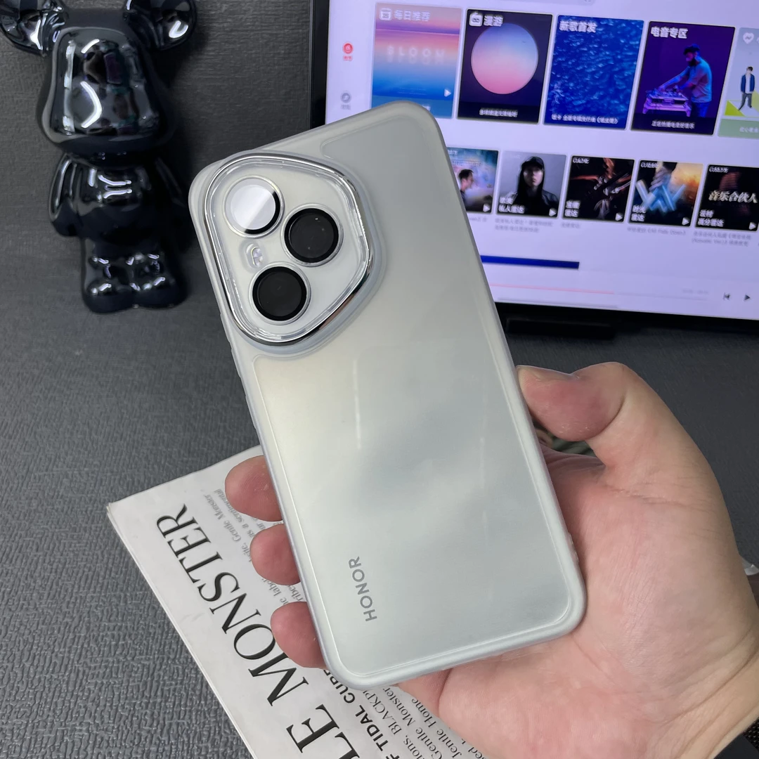 自带镜头膜适用荣耀400Pro手机壳honor400透明软壳全包防摔保护套