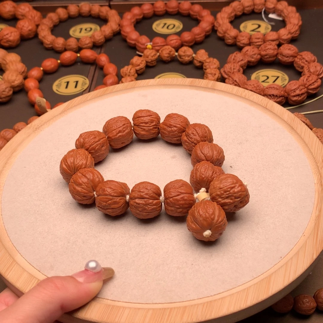 文玩核桃手串南瓜墩