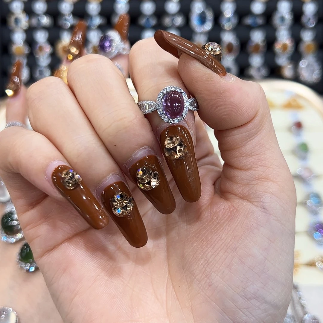 石榴石戒指银S925镶嵌野**子