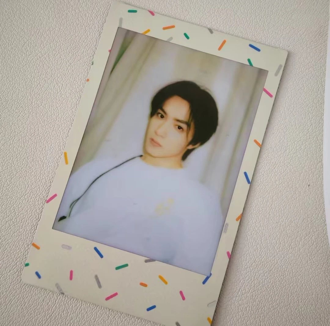 拍立得糖霜相纸可单张打印明星个人照片先拍先打现场看效果