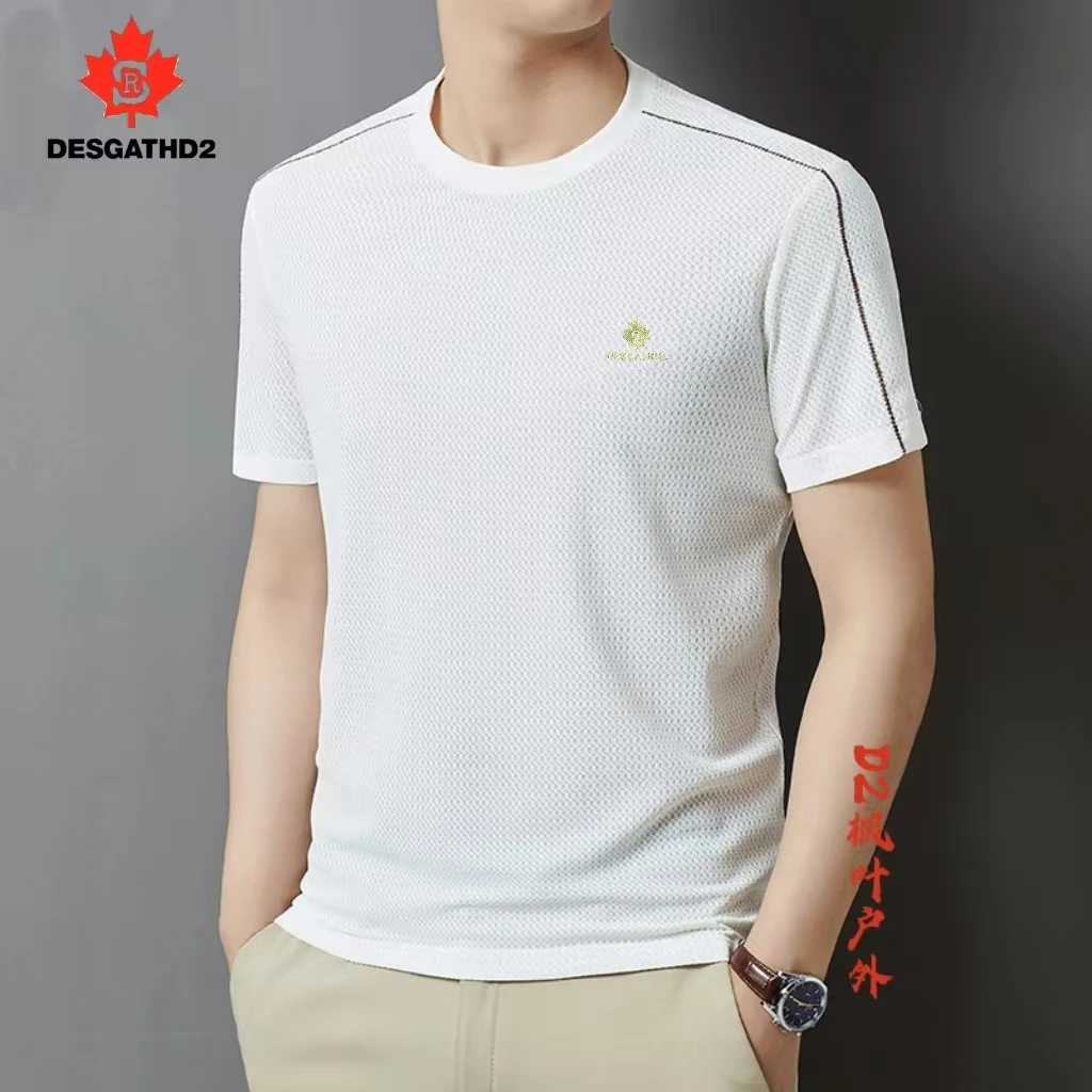 25款男士夏季圆领薄款短袖速干半袖潮流休闲T恤-799