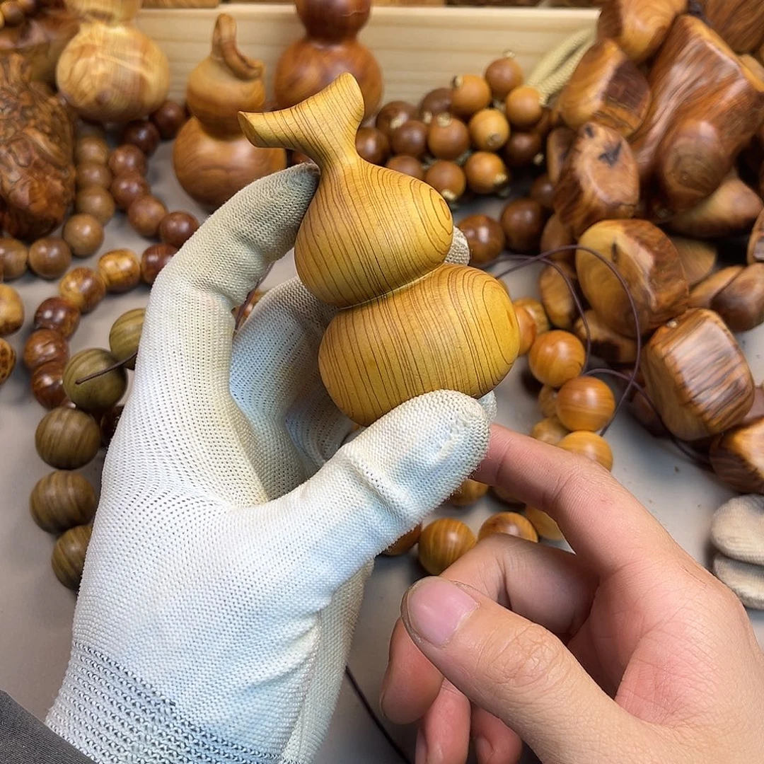 把件柏木（崖柏）葫芦