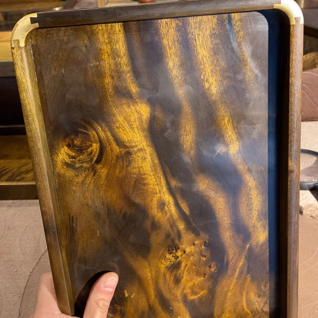 金丝楠金丝楠木文盘