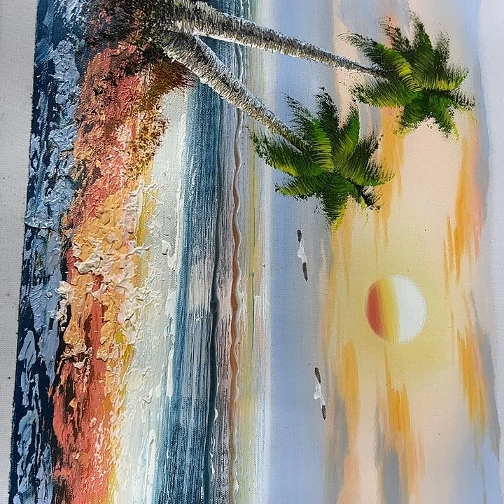 油画恭喜嘻嘻仔仔细细