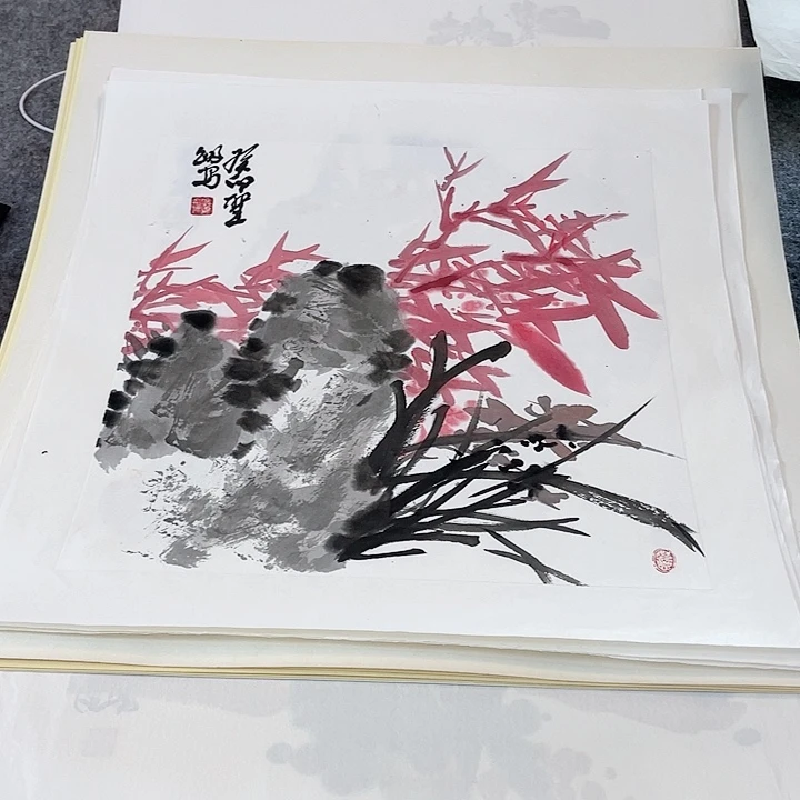 国画张圣敏先生纯手绘作品