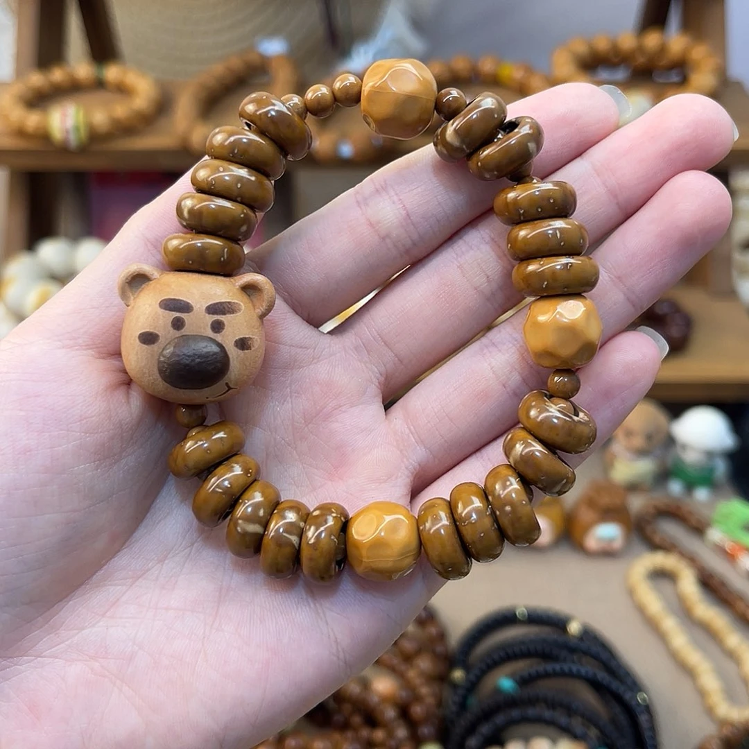 紫金鼠手串甜甜圈