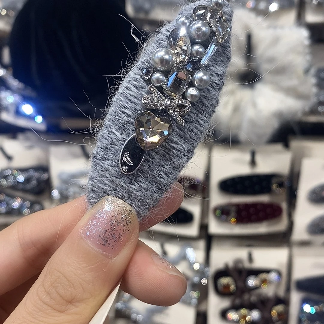 皮质铁合金拜拜夹