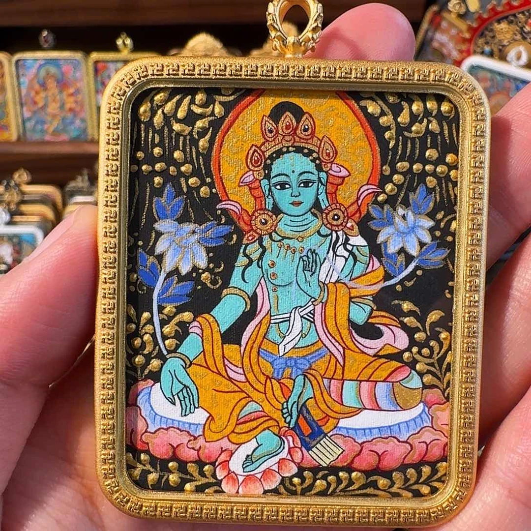 吊坠?****°绿妈妈纯手绘热卡