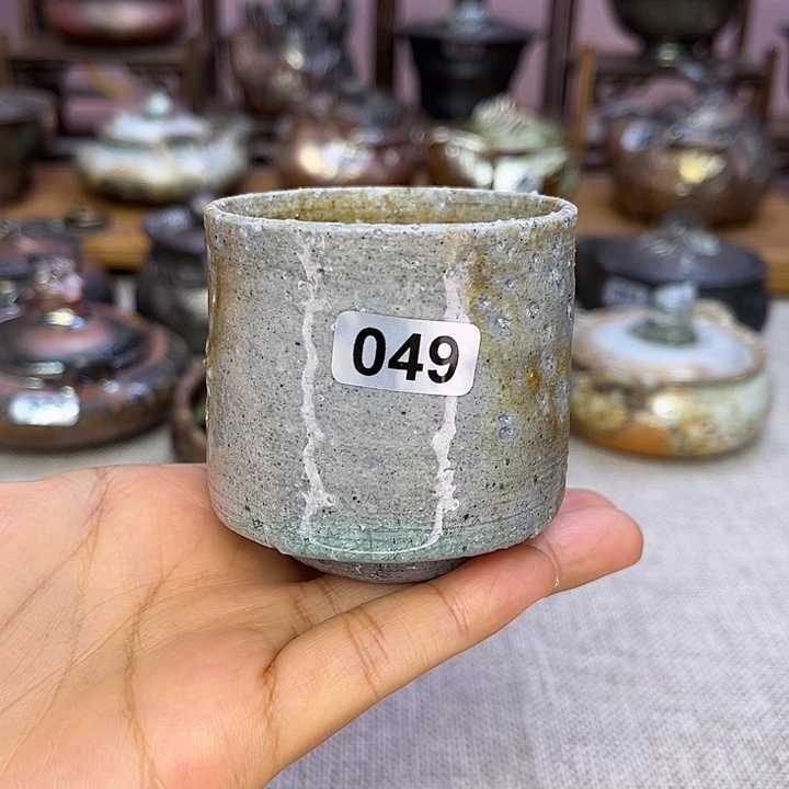 裸柴烧陶瓷手工茶器