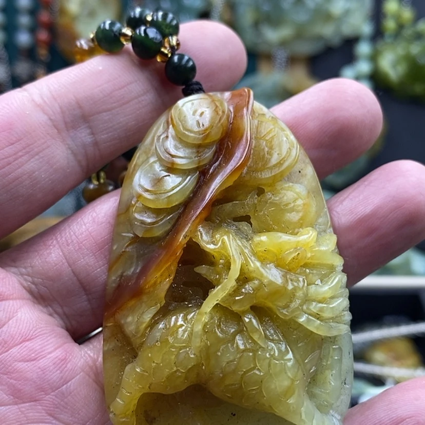【闪购商品】未镶嵌岫玉吊坠